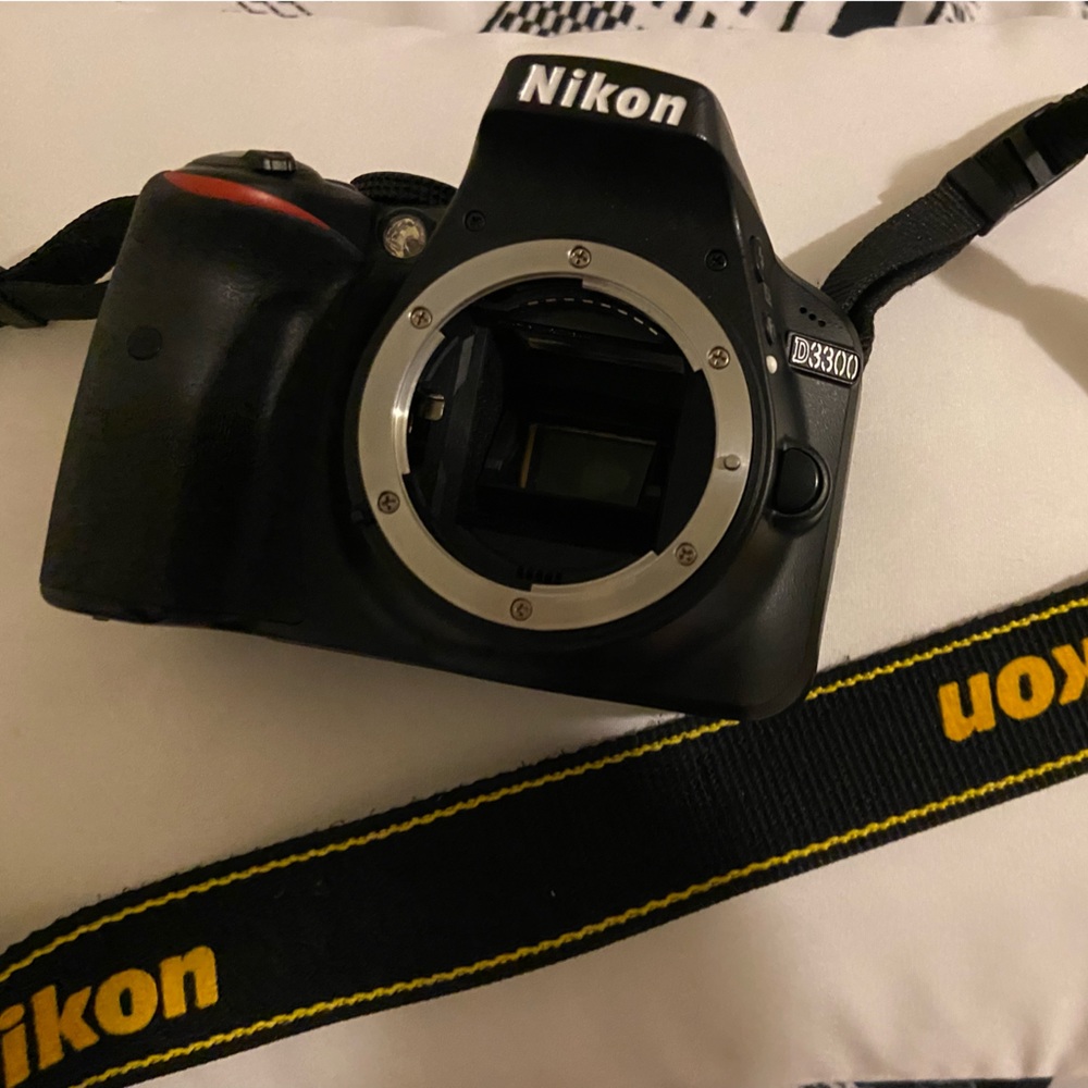 Nikon D3300 with accessories